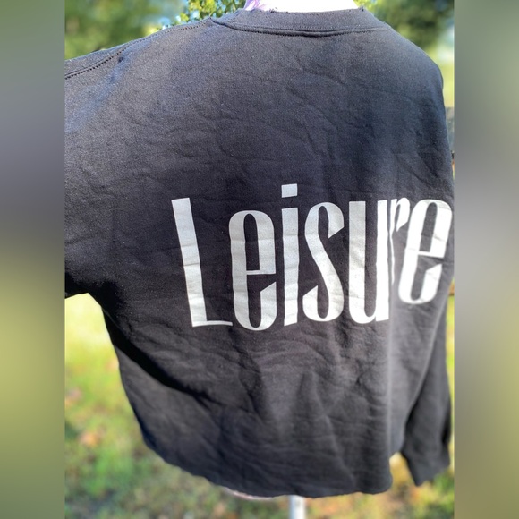 Miguel War & Leisure Album Pullover Black Distressed - Picture 9 of 14